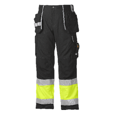 Carpenter Jubilee Pants class 1, Black/Yellow