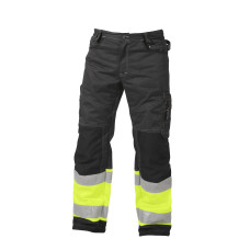Pants class 1, Black/Yellow