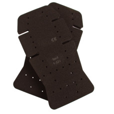Long kneepads of rubber