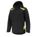 HiVis Softshell Jacket Black/yellow