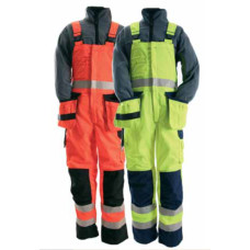 HiVis Dungarees Class 2, Orange