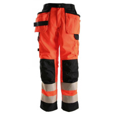 HiVis Tool Pocket Pants, Orange