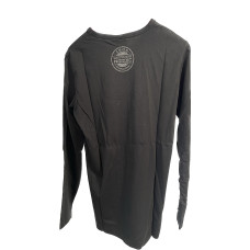 Carpenter Nordic T-shirt, Long Sleeve with print, Black